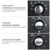 Simple Deluxe Toaster Oven with 20Litres Capacity,Compact Size Countertop Toaster, Easy to Control with Timer-Bake-Broil-Toast Setting