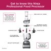 Professional Food Processor, 850 Watts, 9-Cup Capacity, Auto-iQ Preset Programs, BN600